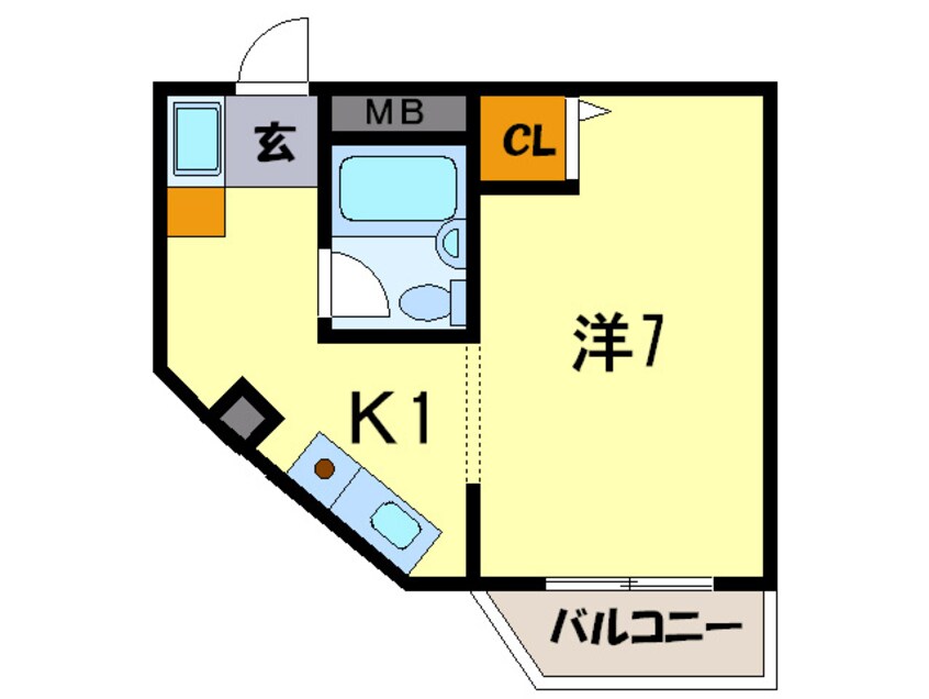 間取図 辻マンション