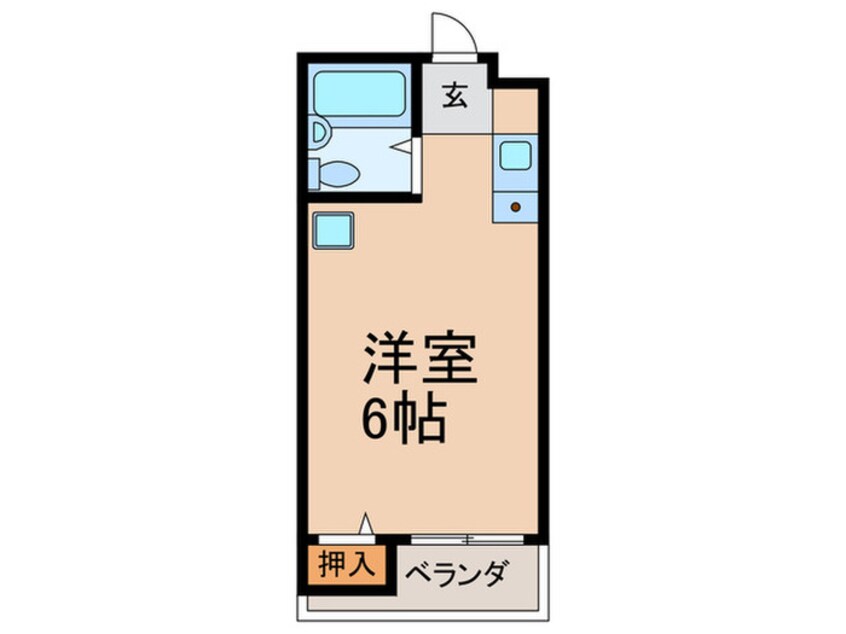 間取図 エスティ－ム１８