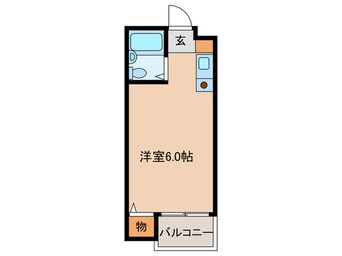 間取図 エスティ－ム１８