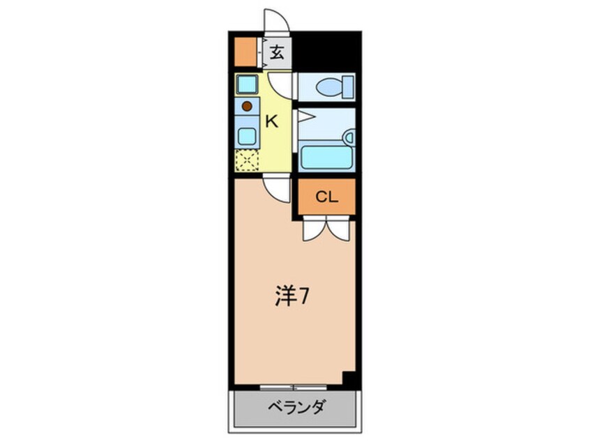 間取図 ティオ呉羽