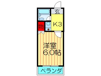 間取図 天の川コ－ポエスポワ－ル