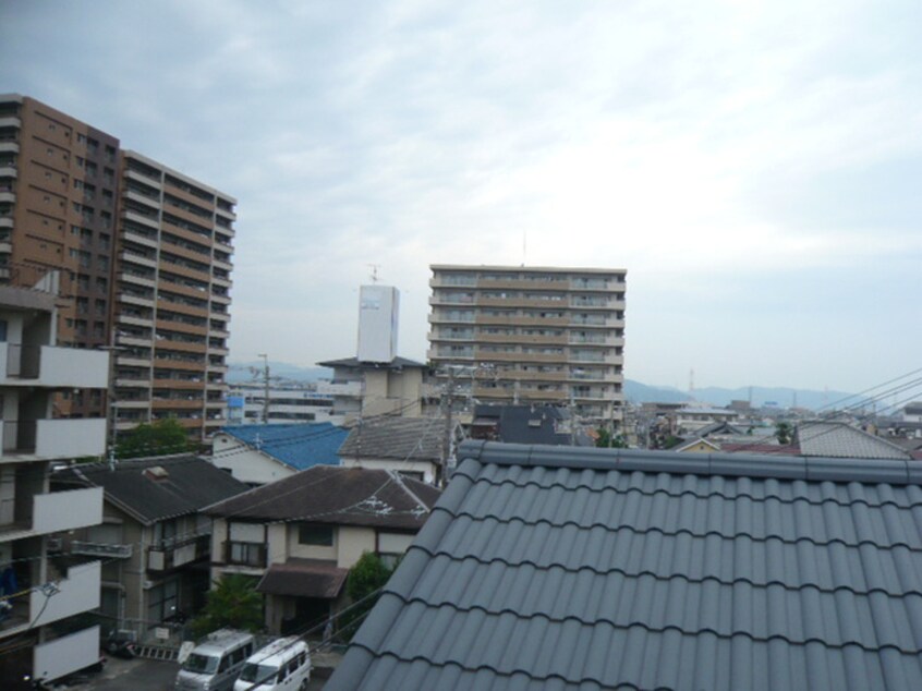 室内からの展望 天の川コ－ポエスポワ－ル