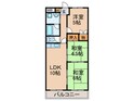 リブラン新北野2の間取図