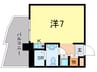 ｲﾝﾀｰﾌｪﾙﾃｨＲ２甲子園 1Rの間取り