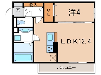 間取図 ディアコート住吉本町
