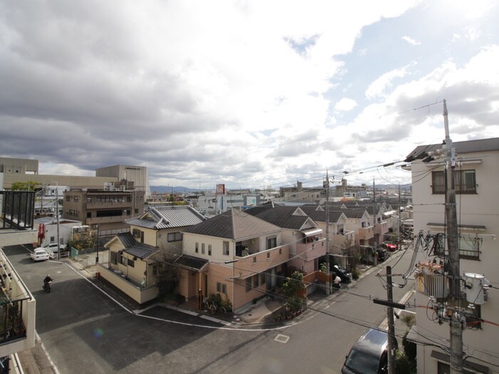 室内からの展望 山喜マンション