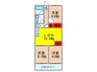 第５吉川コ－ポ 3LDKの間取り
