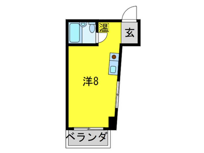 間取図 アメックスカジタニ