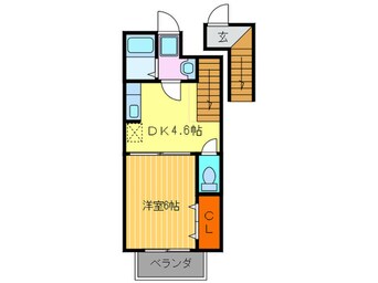 間取図 メゾンアジュ－ル