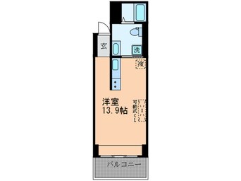 間取図 レジデンシャル四条蟷螂山