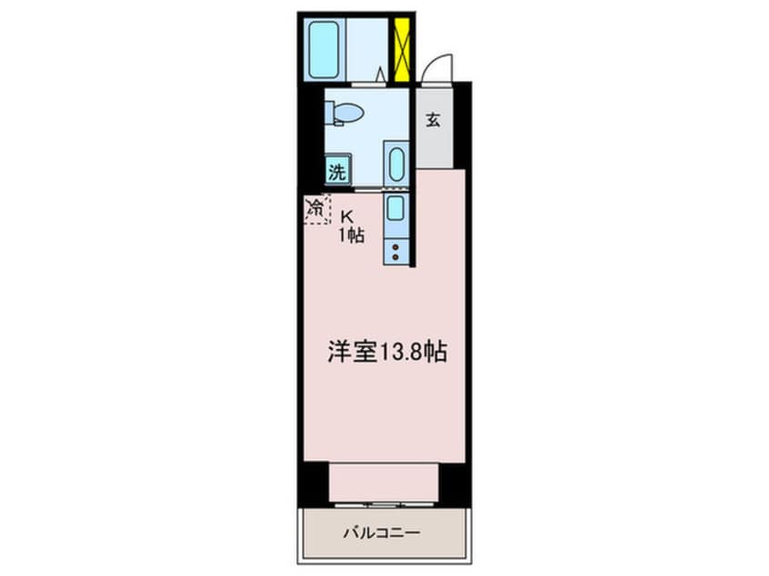 間取図 レジデンシャル四条蟷螂山