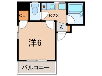 間取図 カーサ滝の茶屋