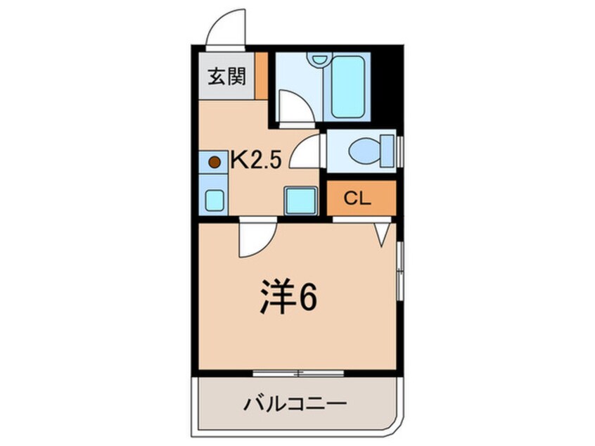 間取図 カーサ滝の茶屋