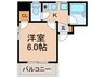 カーサ滝の茶屋 1Kの間取り