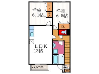 間取図 グリーンコート洛北