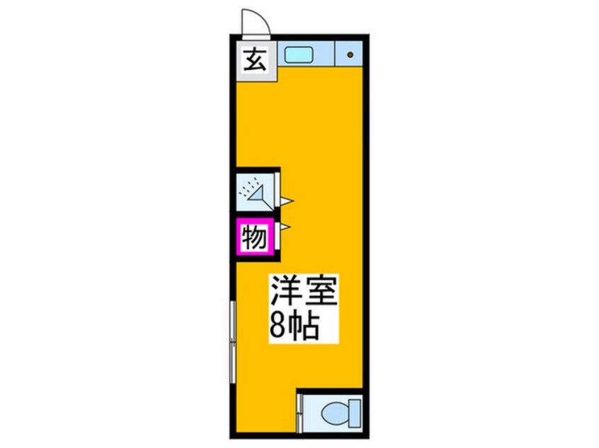 間取図 加賀ハイツ