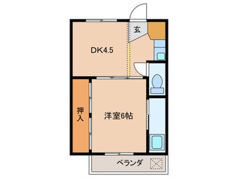 間取図 ビレッジハウス忠岡３号棟