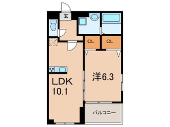 間取図 ヴィヴァレス松ノ内