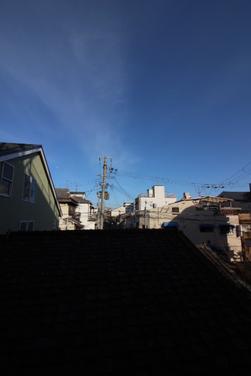 室内からの展望 川内コ－ポ