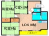 谷川第２マンション 3LDKの間取り