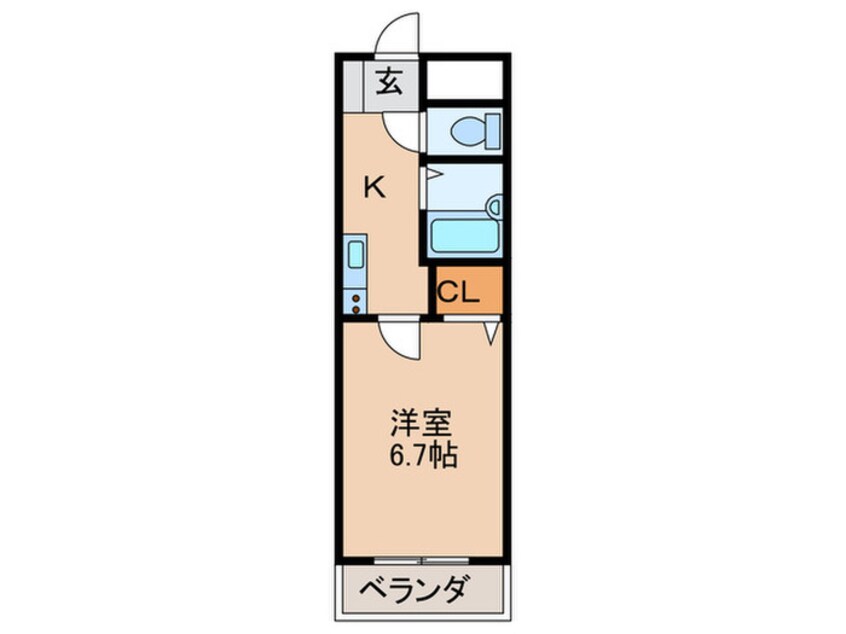 間取図 塚本ＴＫＤハウス