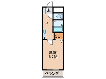 間取図 塚本ＴＫＤハウス