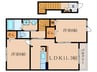 スプランディ－ドⅡ 2LDKの間取り