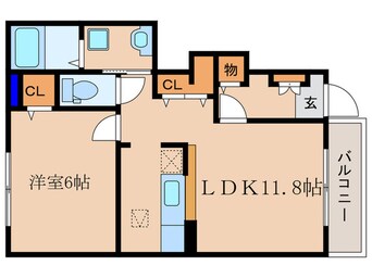 間取図 スプランディ－ドⅡ