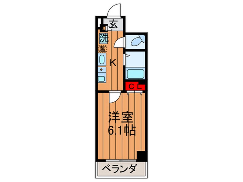 間取図 ドエル心斎橋