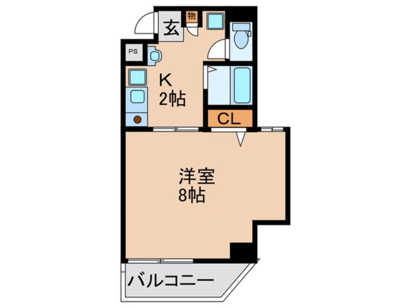 間取図 プルス塚本セイ