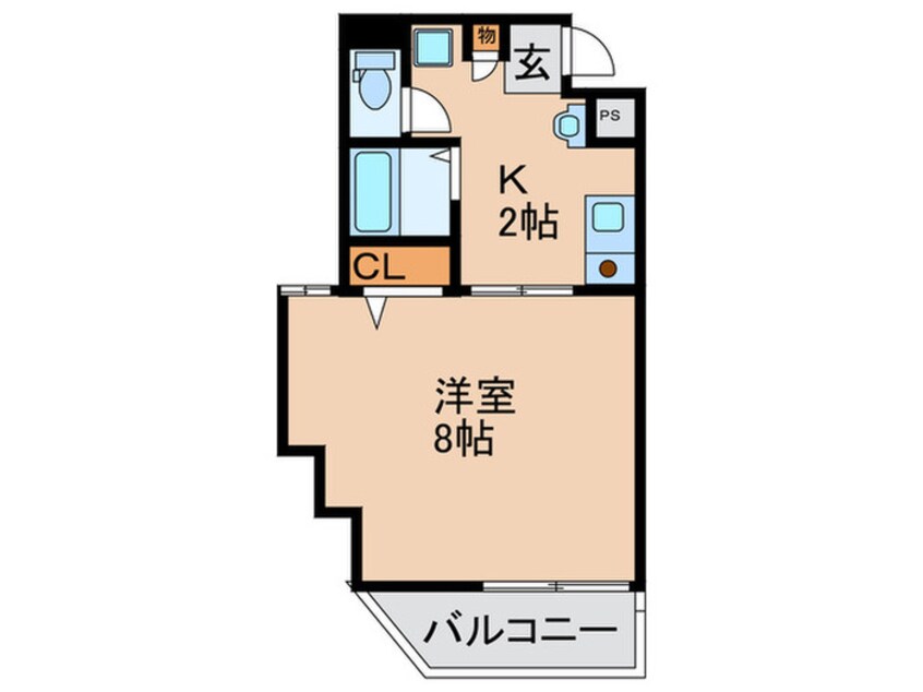 間取図 プルス塚本セイ