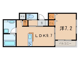 間取図 グランディール六甲曽和
