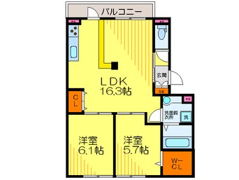 間取図 グランクリフ