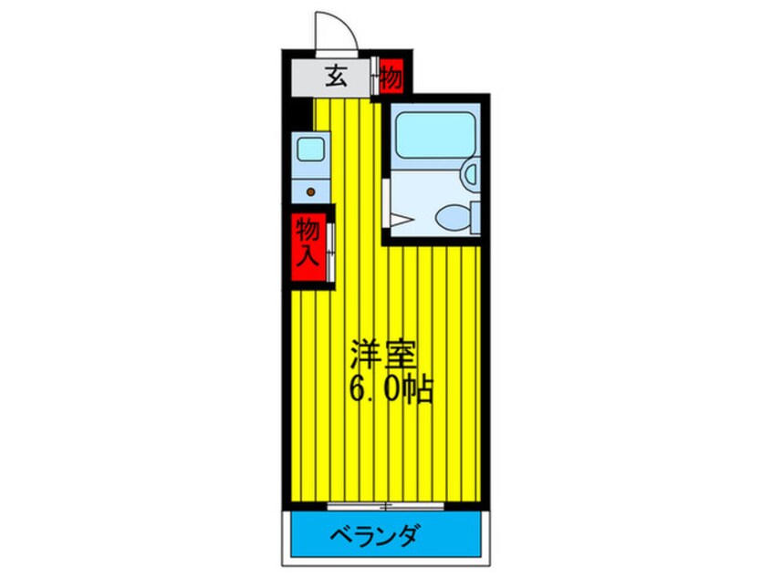 間取図 エムロード豊秀