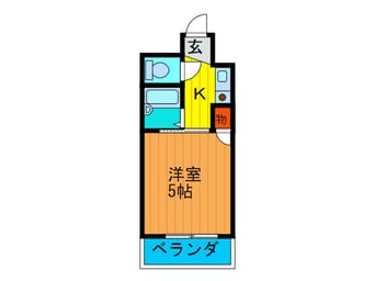 間取図 クラウンハイム新高