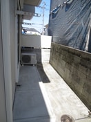 ベランダ・バルコニー 逆瀬川ハイツＣ