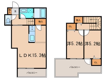 間取図 グルーブメゾン歌敷山