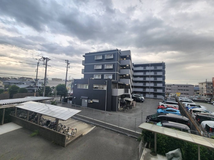 室内からの展望 ｶｰｻ緑地
