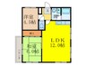 コンプリーション１ 2LDKの間取り
