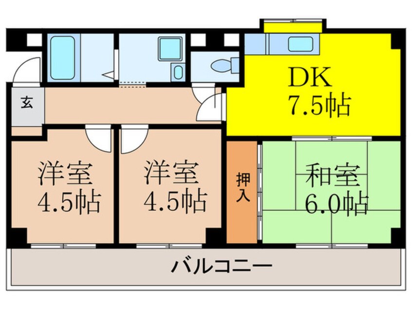 間取図 コンプリーション１