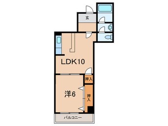 間取図 ニュ－楠丘