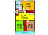 フレグランス香里園 3LDKの間取り