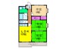 レクシア北条 3LDKの間取り