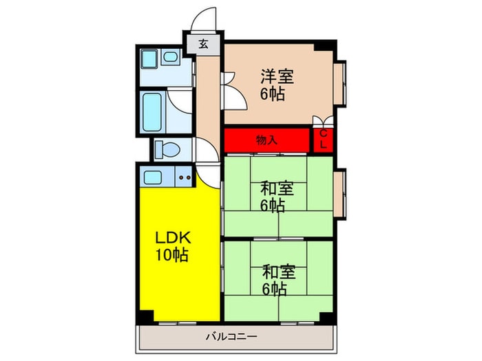 間取り図 レクシア北条