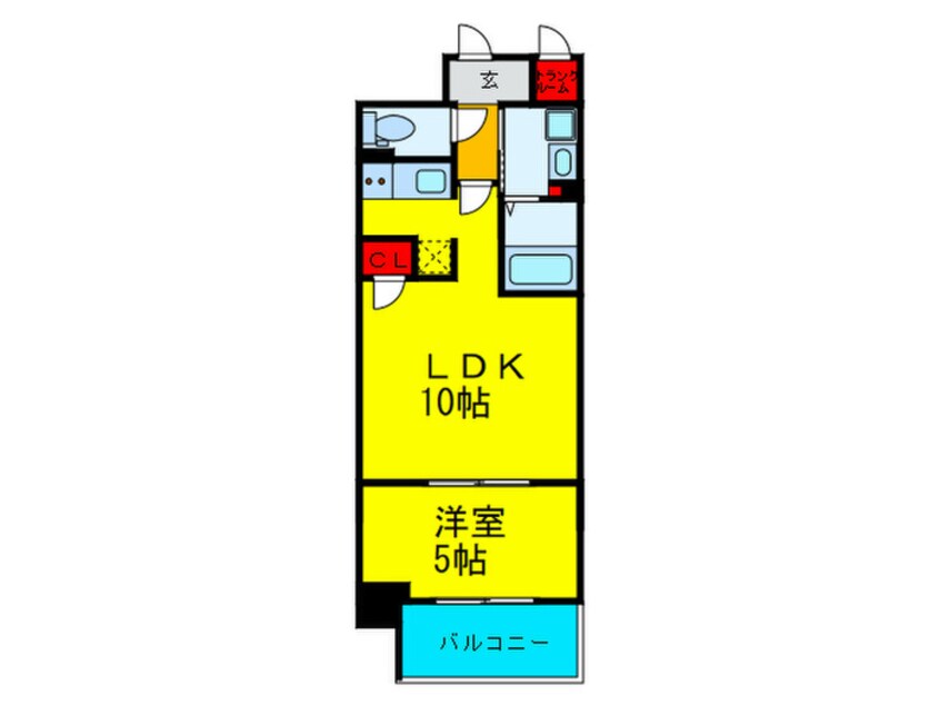 間取図 ブリリアントジュネス本町