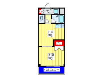 間取図 エクセルプレイス白陽