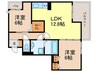 Rana　Court 2LDKの間取り