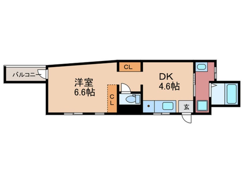 間取図 ビオス京都西陣アヤナス