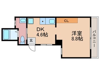 間取図 ビオス京都西陣アヤナス