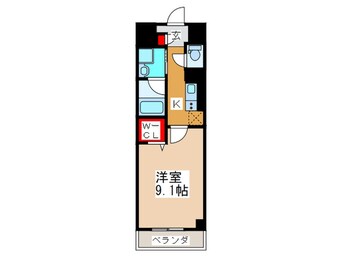 間取図 サンプラザ新石切駅前